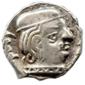 Visvasena silver drachm